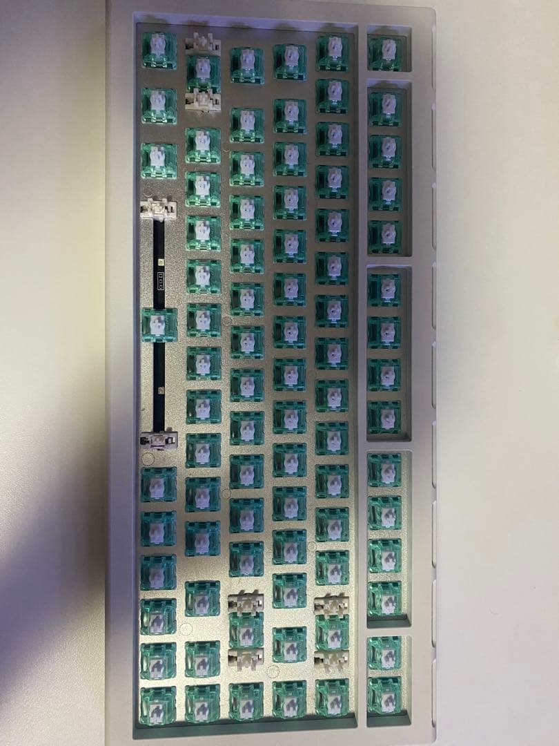 ZENT75 HE white 白 ラピトリ ラピッドトリガー キーボード