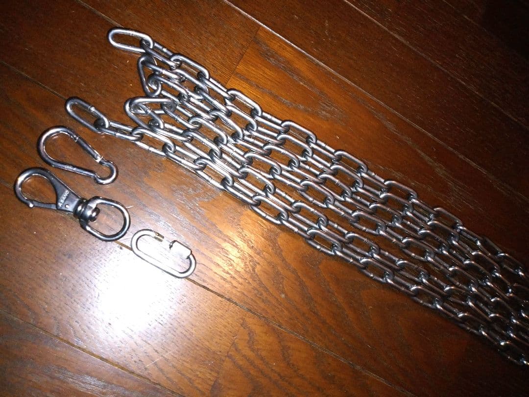 ステンレスチェーン　フックセット
