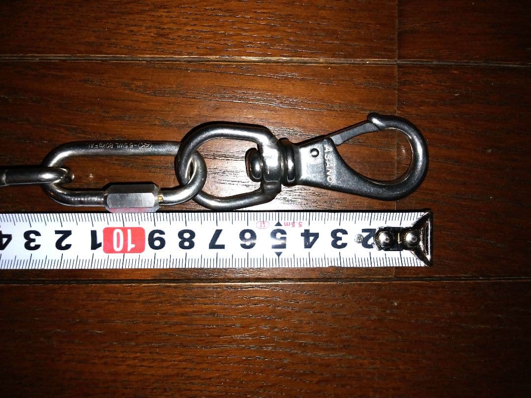 ステンレスチェーン　フックセット