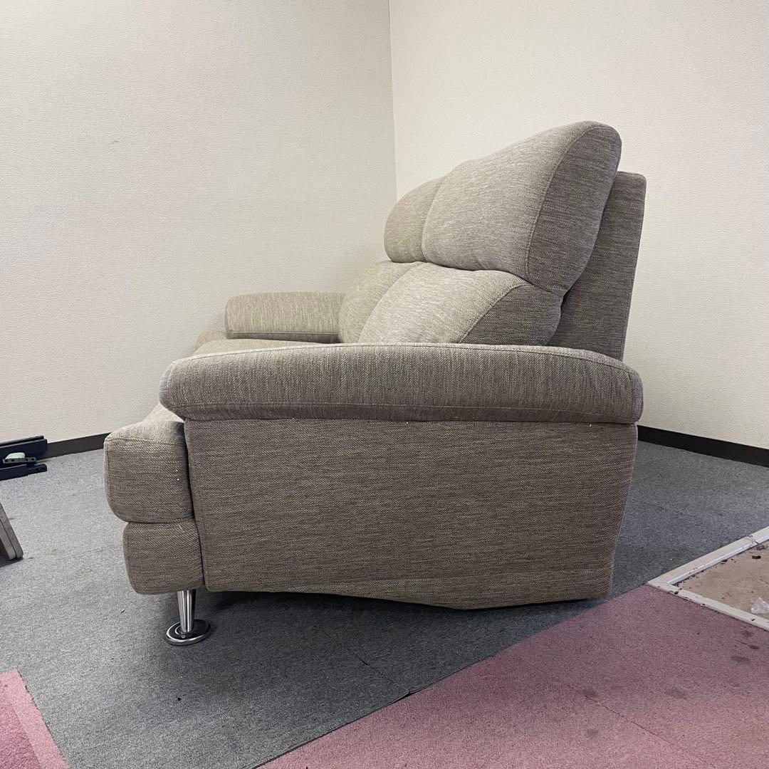 【ニトリ】3人掛けソファ ベージュ（布張り）