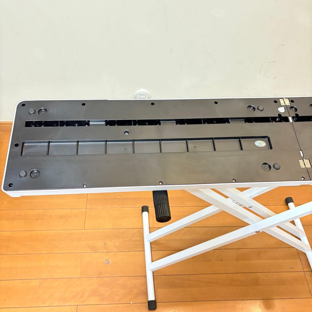 【動作良好•匿名配送】折りたたみ式 充電式 88鍵盤 電子ピアノ NM-3001