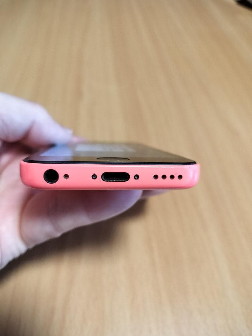 iPhone 5c 16GB ピンク　電池交換しました