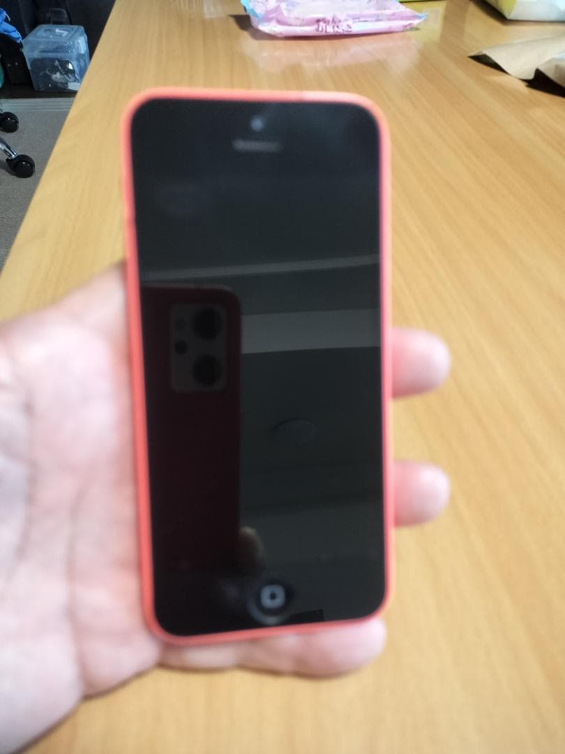 iPhone 5c 16GB ピンク　電池交換しました