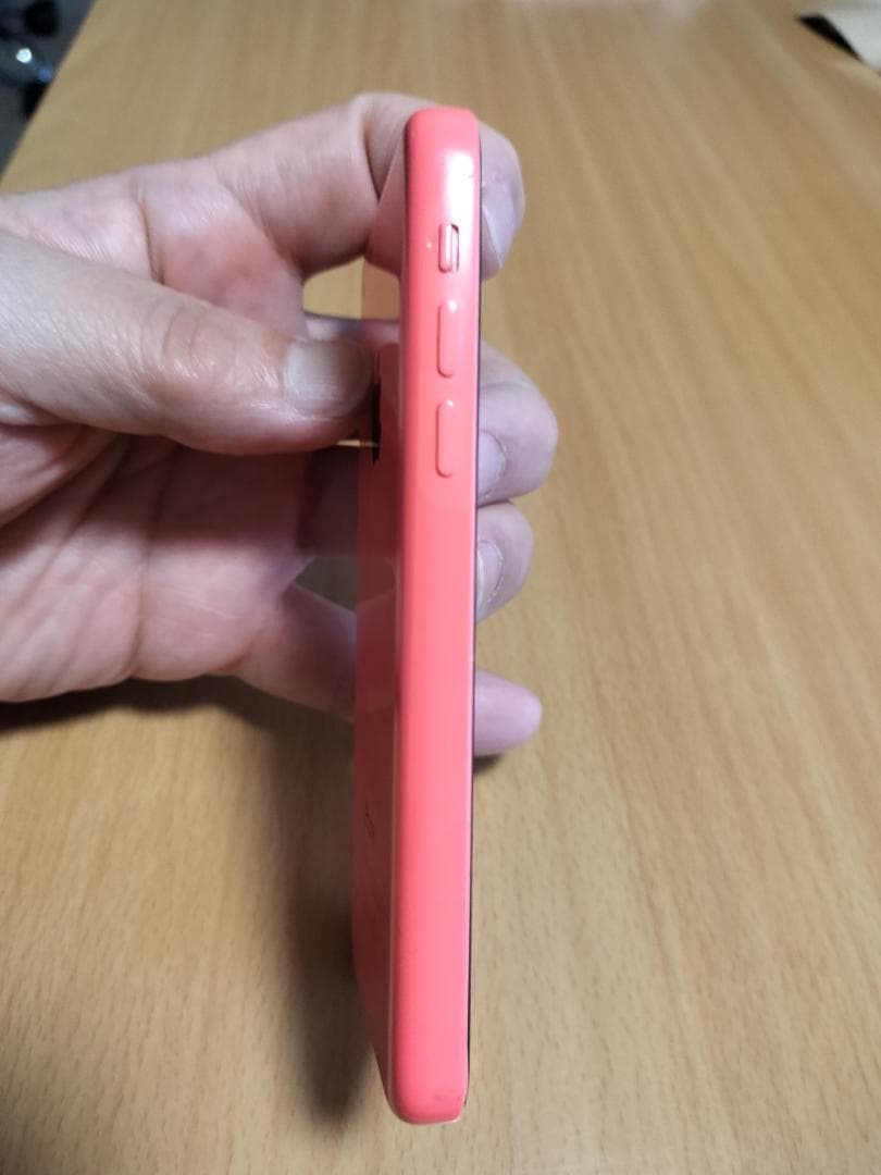 iPhone 5c 16GB ピンク　電池交換しました