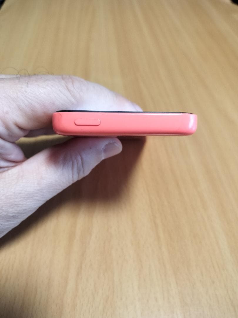 iPhone 5c 16GB ピンク　電池交換しました