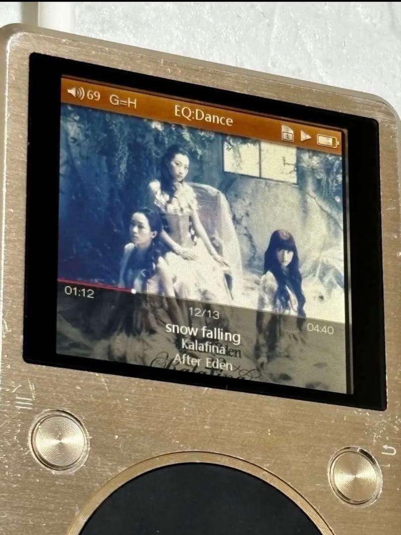 FiiO X5 ポーダブル音楽プレーヤー(訳ありジャンク品)