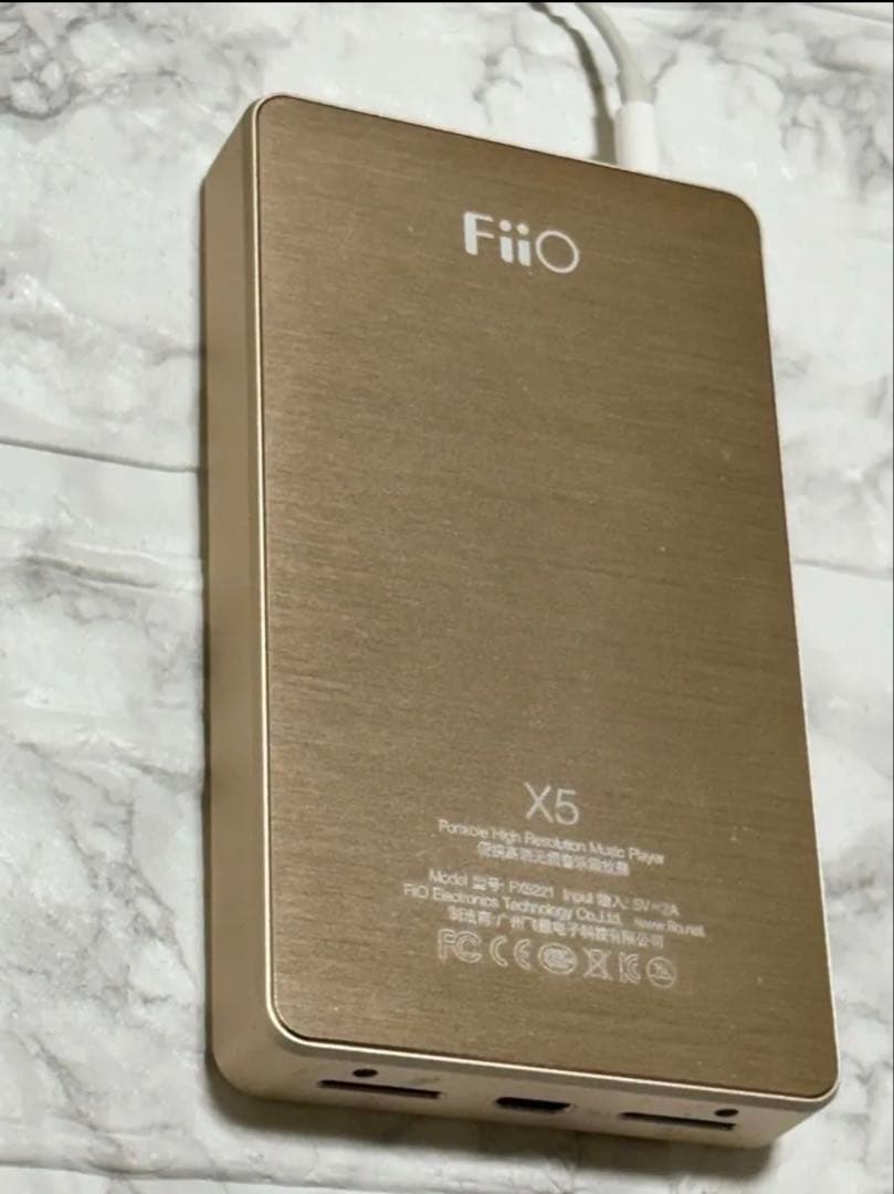 FiiO X5 ポーダブル音楽プレーヤー(訳ありジャンク品)