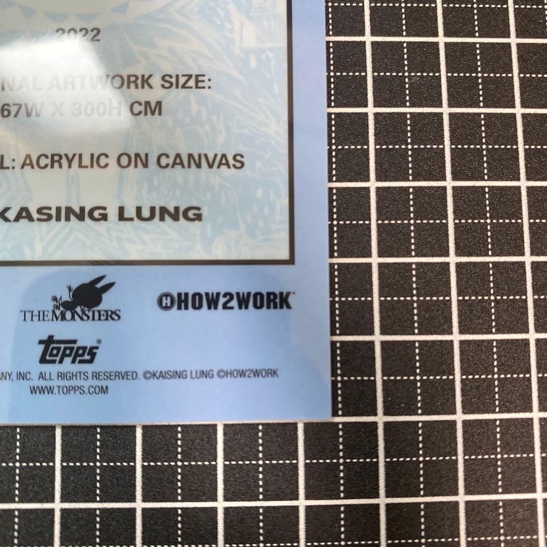 世界50枚限定 LABUBU 10周年 Topps シリアル25/50