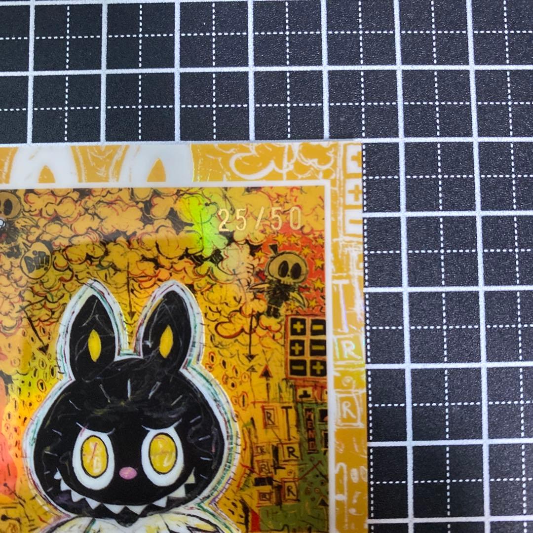 世界50枚限定 LABUBU 10周年 Topps シリアル25/50