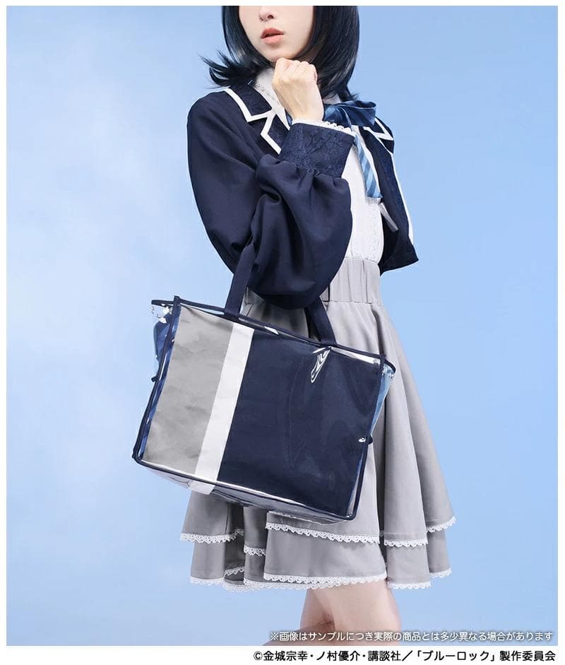 ブルーロック 一難高校モチーフ クリアポケットショルダー 潔 世一