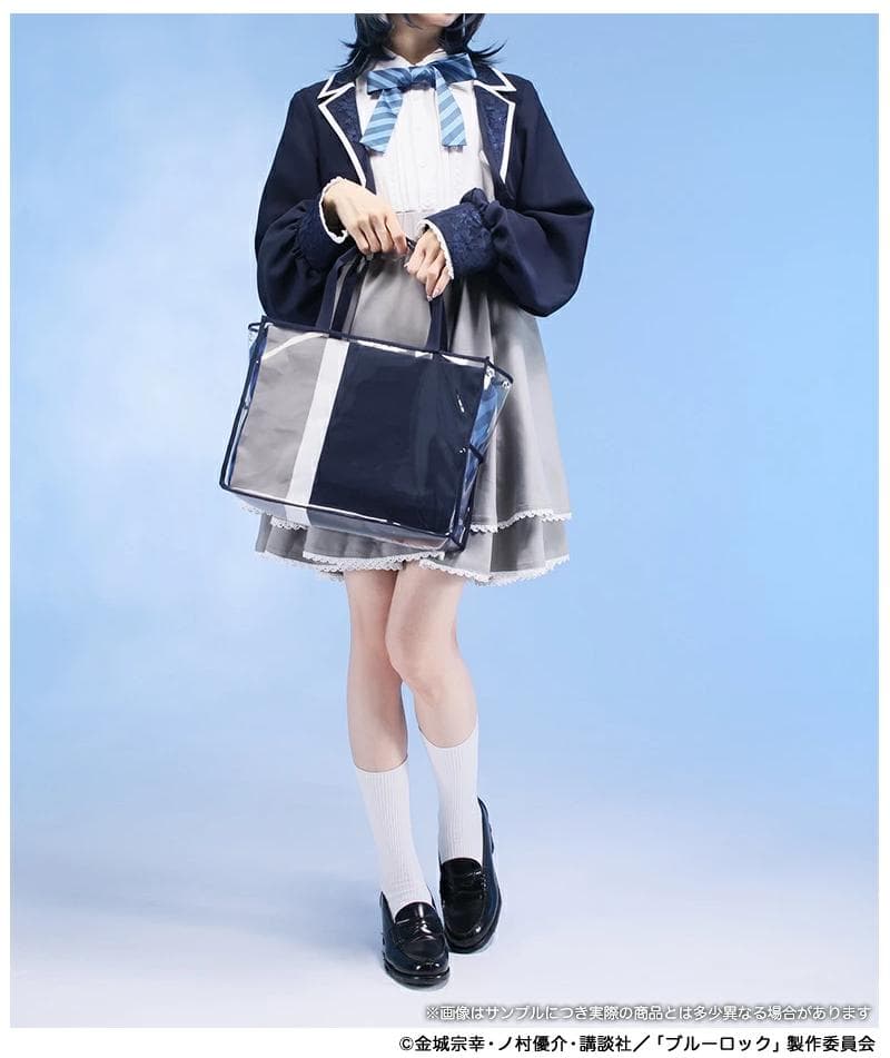 ブルーロック 一難高校モチーフ クリアポケットショルダー 潔 世一