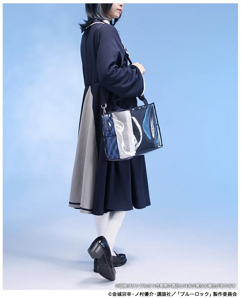 ブルーロック 一難高校モチーフ クリアポケットショルダー 潔 世一