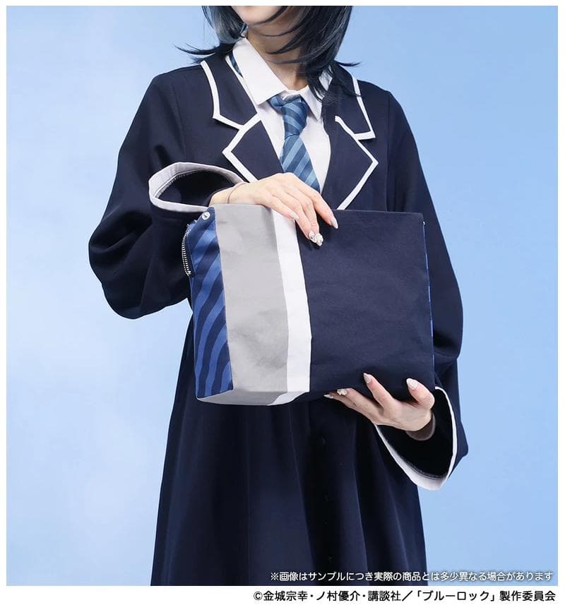 ブルーロック 一難高校モチーフ クリアポケットショルダー 潔 世一