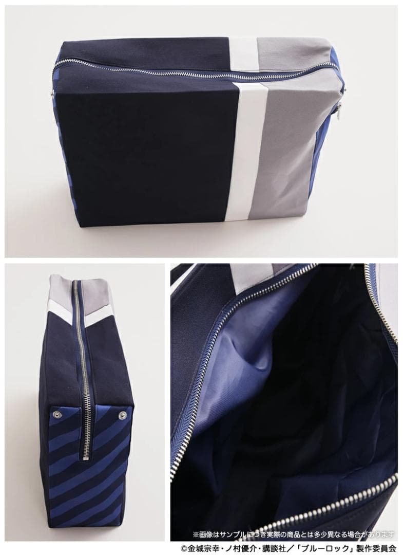 ブルーロック 一難高校モチーフ クリアポケットショルダー 潔 世一