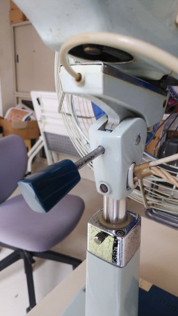 レトロな三菱扇風機完動品