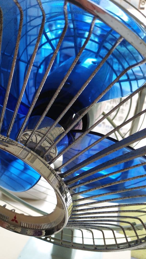 レトロな三菱扇風機完動品