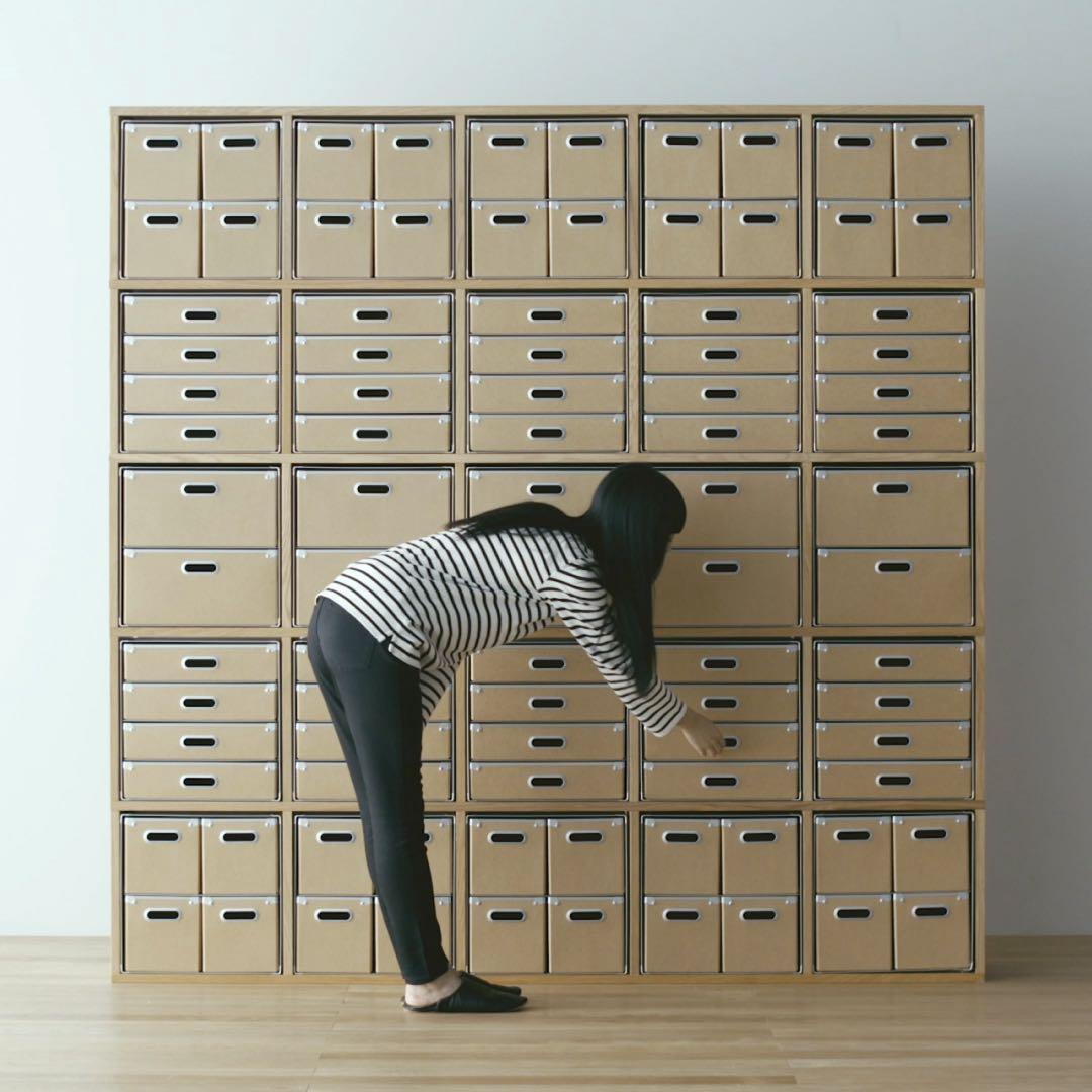 ⭐️美品⭐️無印⭐️スタッキングシェルフ⭐️コの字棚付き