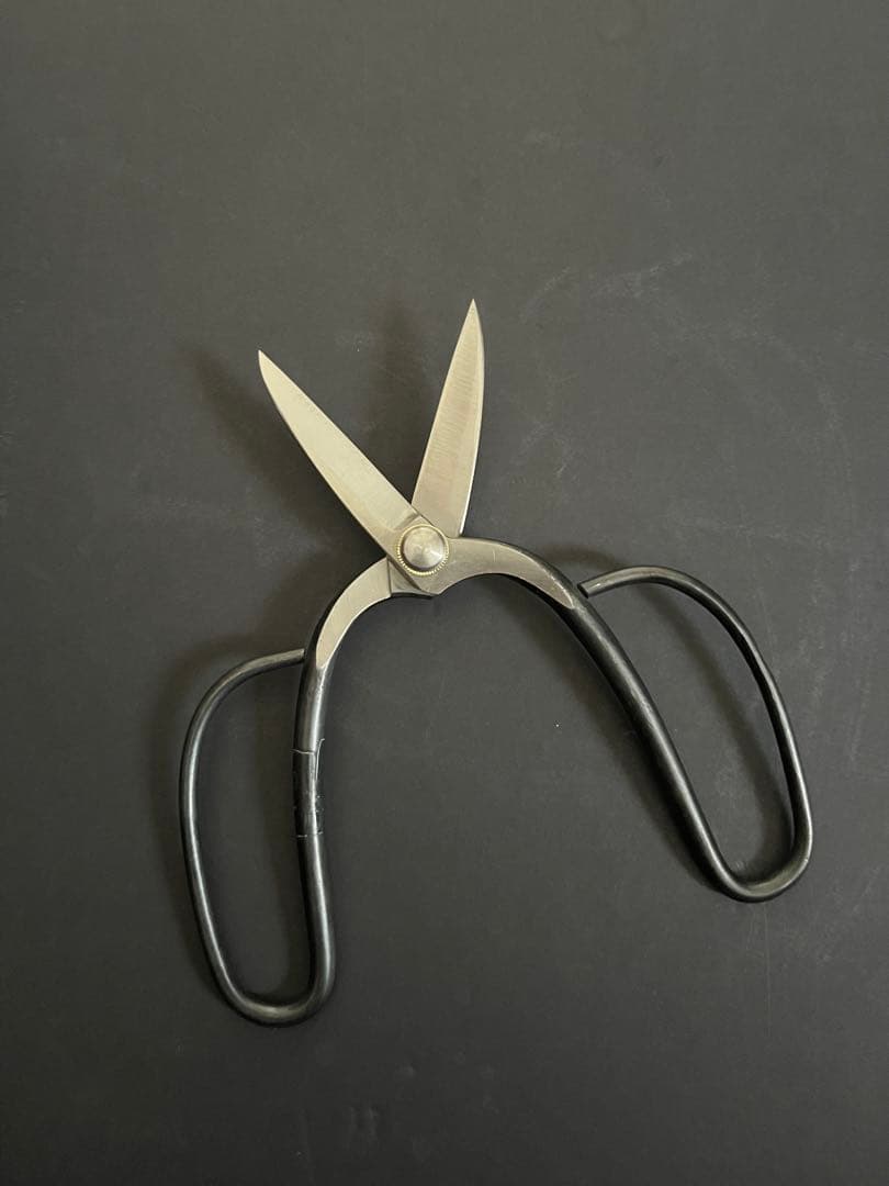 盆栽鋏 専用箱付き　カシメ