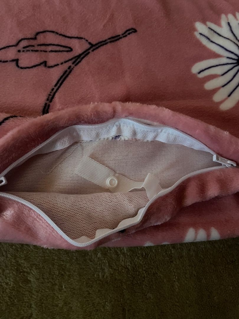 大処分【シビラ】リブレ　フランネル掛カバー　ダブル　190×210 ピンク