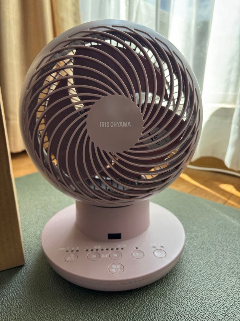 WOOZOO サーキュレーターアイ DC silent ピンク リモコン 扇風機