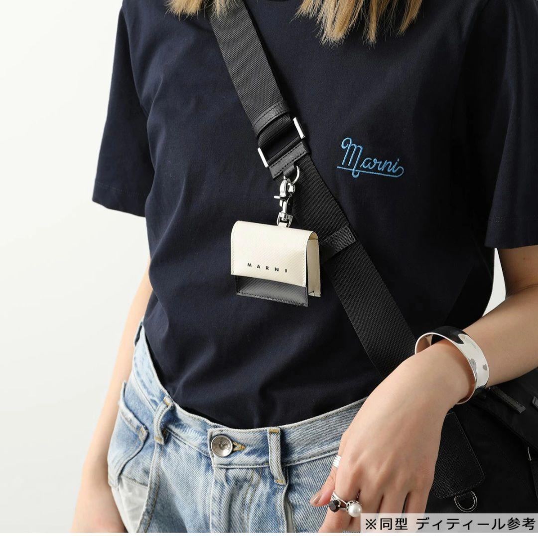 【美品】MARNI マルニ AirPodsケース レザー キーケース　イタリア製