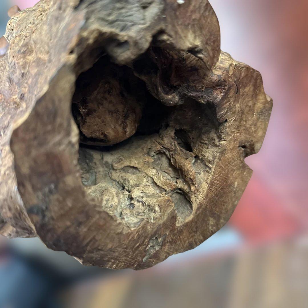 古董 古美術 インテリア　置物 木製 鳥の彫刻