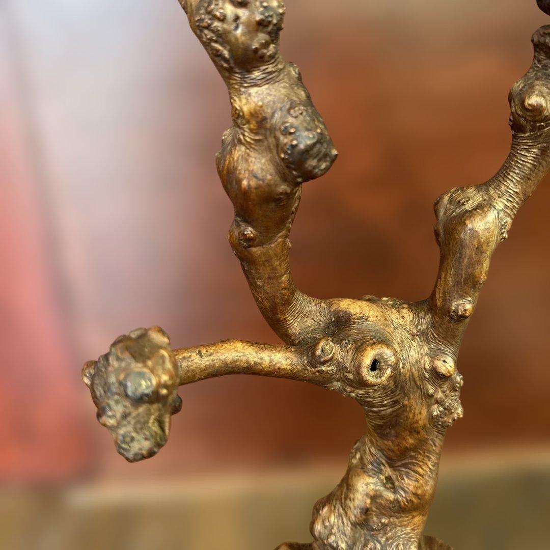 古董 古美術 インテリア　置物 木製 鳥の彫刻