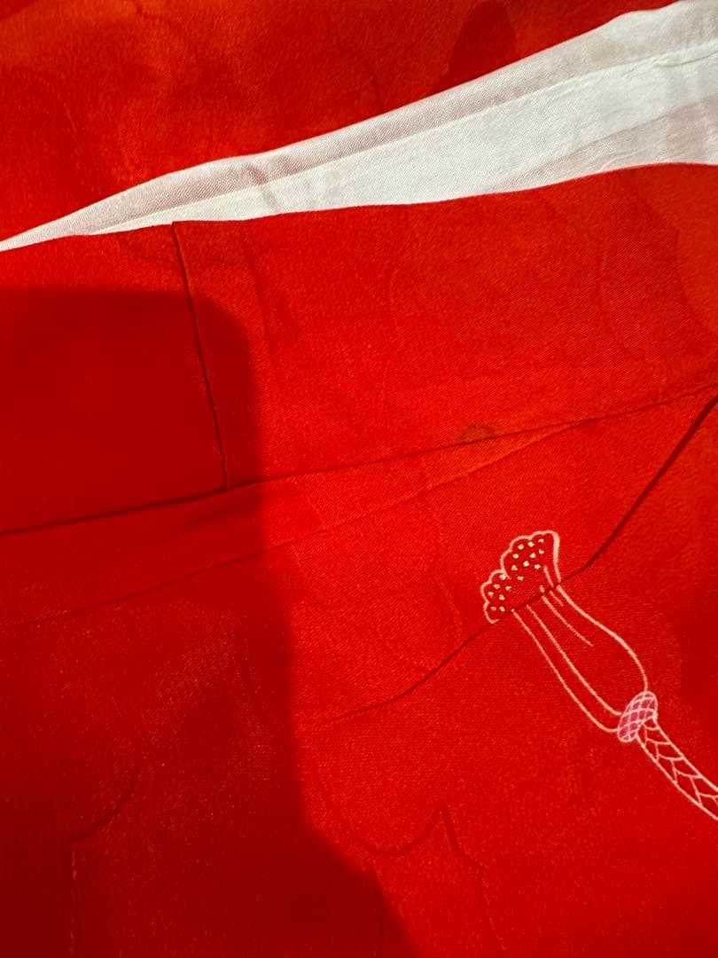 正絹　七五三　フルセット　金駒刺繍