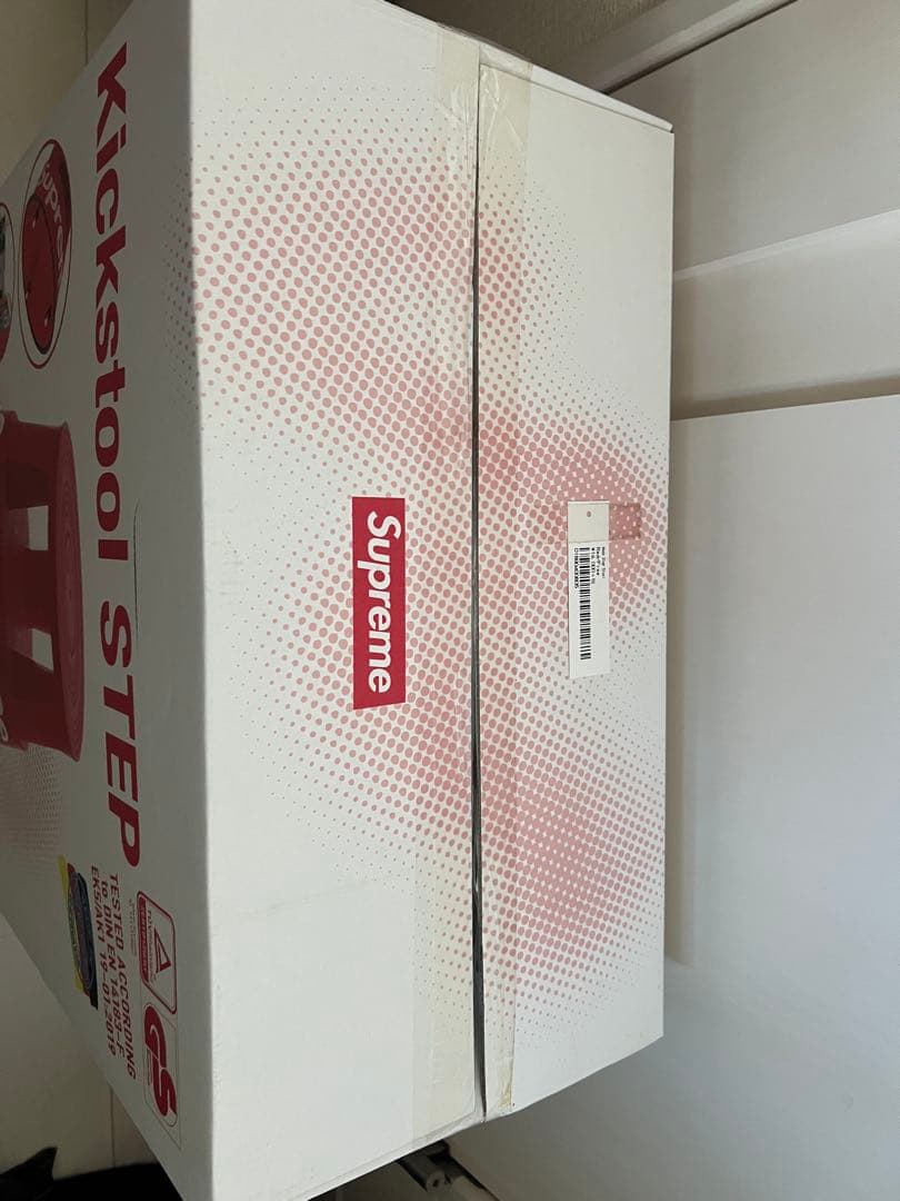 新品未開封 Supreme Wedo Step Stool Red 赤