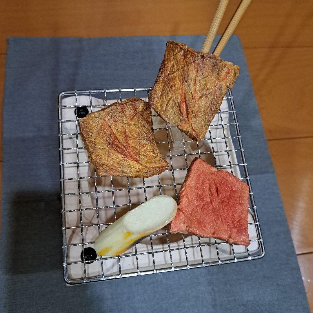 食品サンプル　焼き肉　火鉢つき　実物大