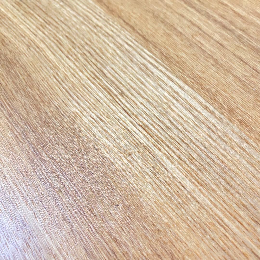 廃盤品　無印良品　タモ材デスク　事務机　学習机　木製机　引き出し付