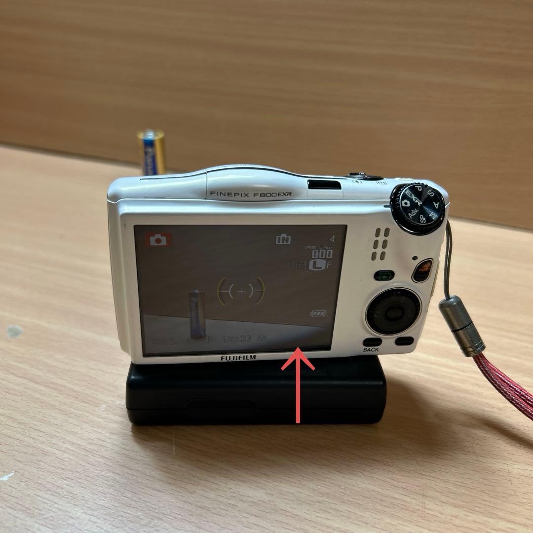 【動作品※注意あり】FUJIFILM FINEPIX F800EXR