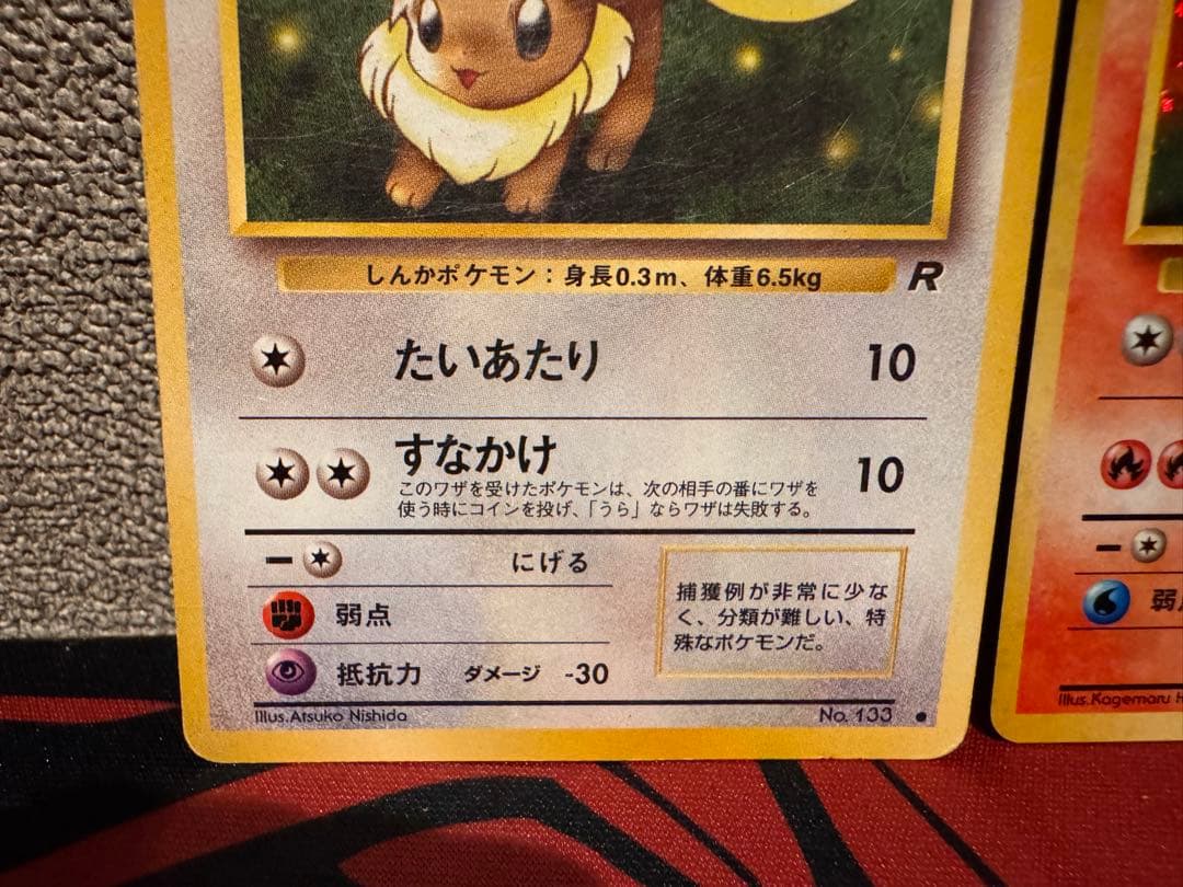 (旧裏モンボ＋渦巻きホロ)イーブイとブースター