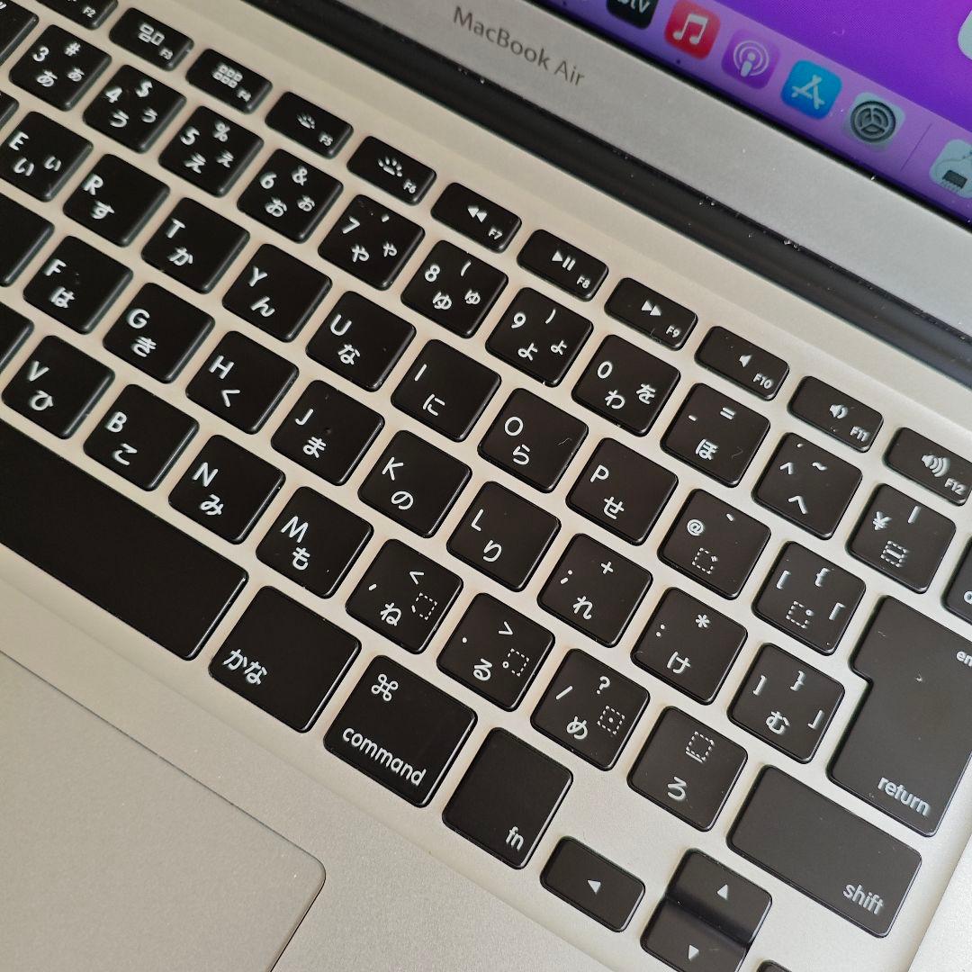 【良品】Macbook Air 13インチ i5 8G バッテリー◯