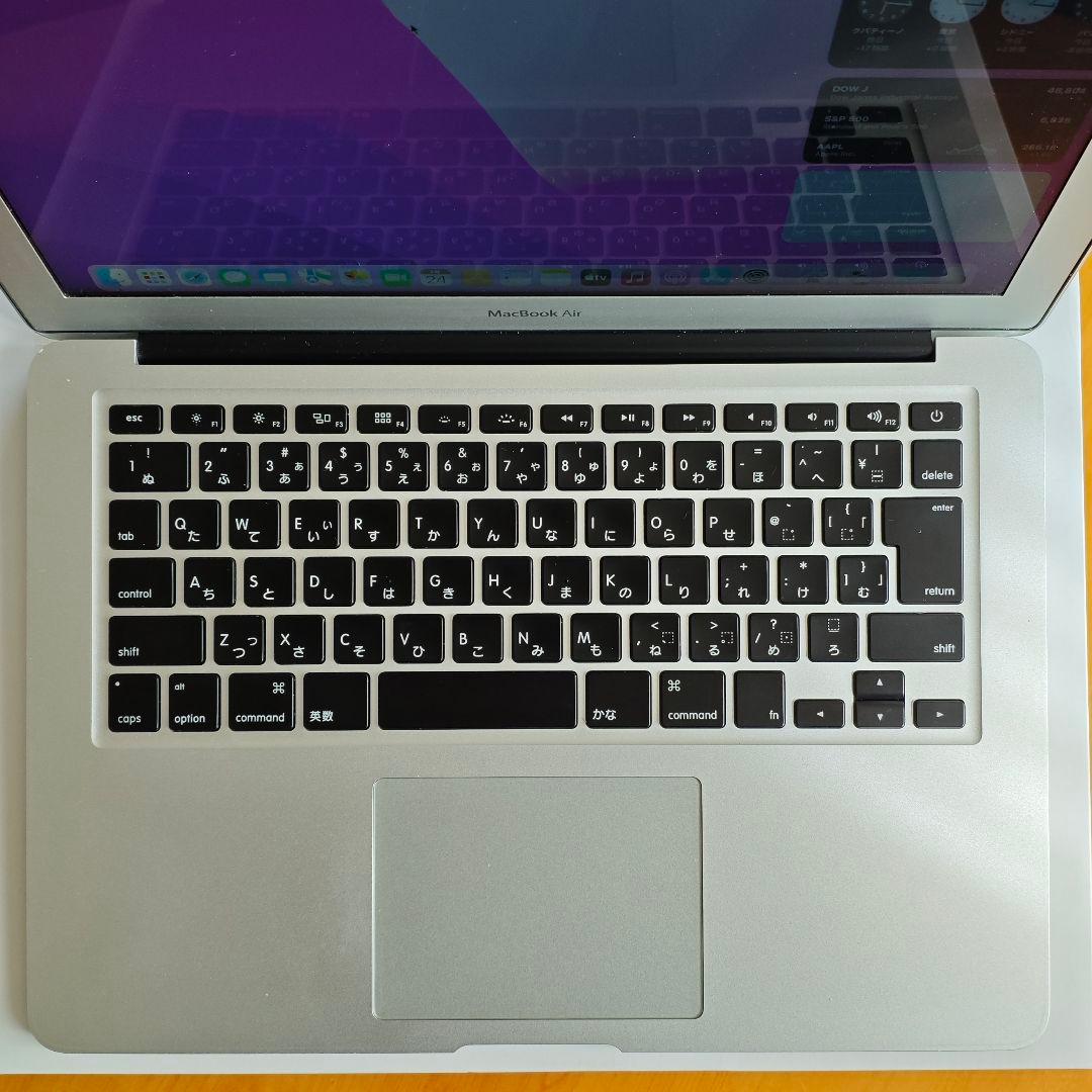【良品】Macbook Air 13インチ i5 8G バッテリー◯
