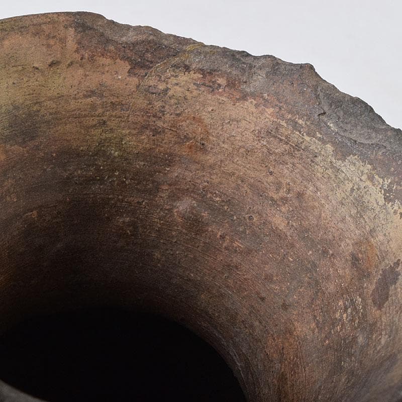 朝鮮美術　須恵器　新羅土器　新羅無細土　壷　C　R9089