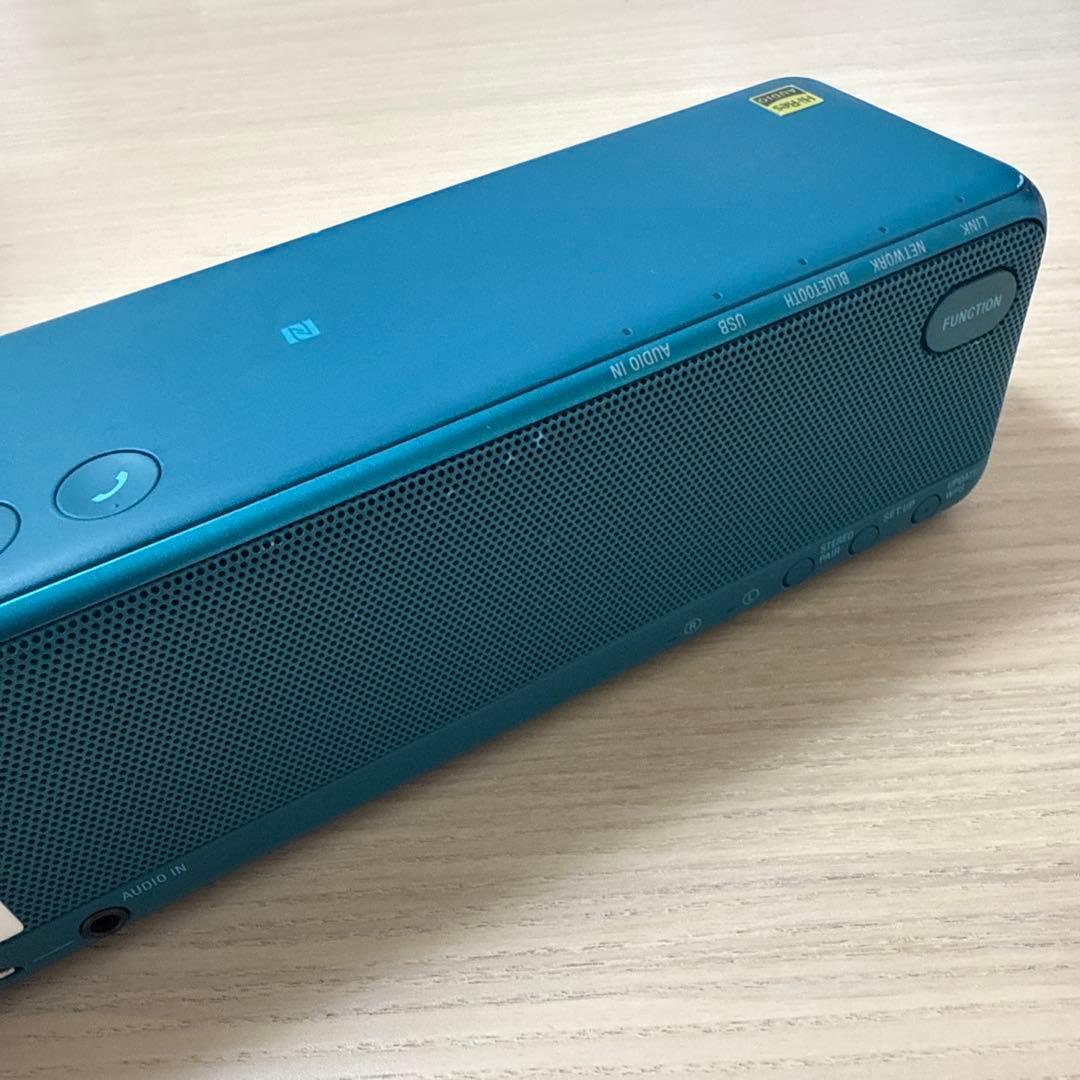 SONY SRS-HG1 ワイヤレススピーカー ビリジアンブルー