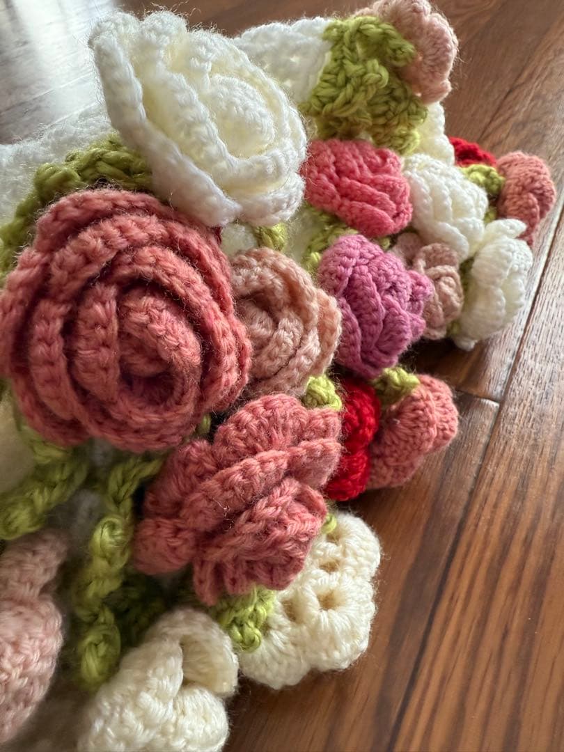 ブーケット 花束ブランケット　ブランケット　薔薇バラ　80センチ