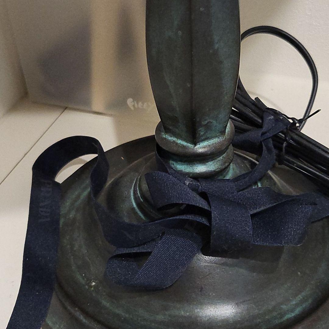 ステンドグラス　ライトスタンド　アンティーク