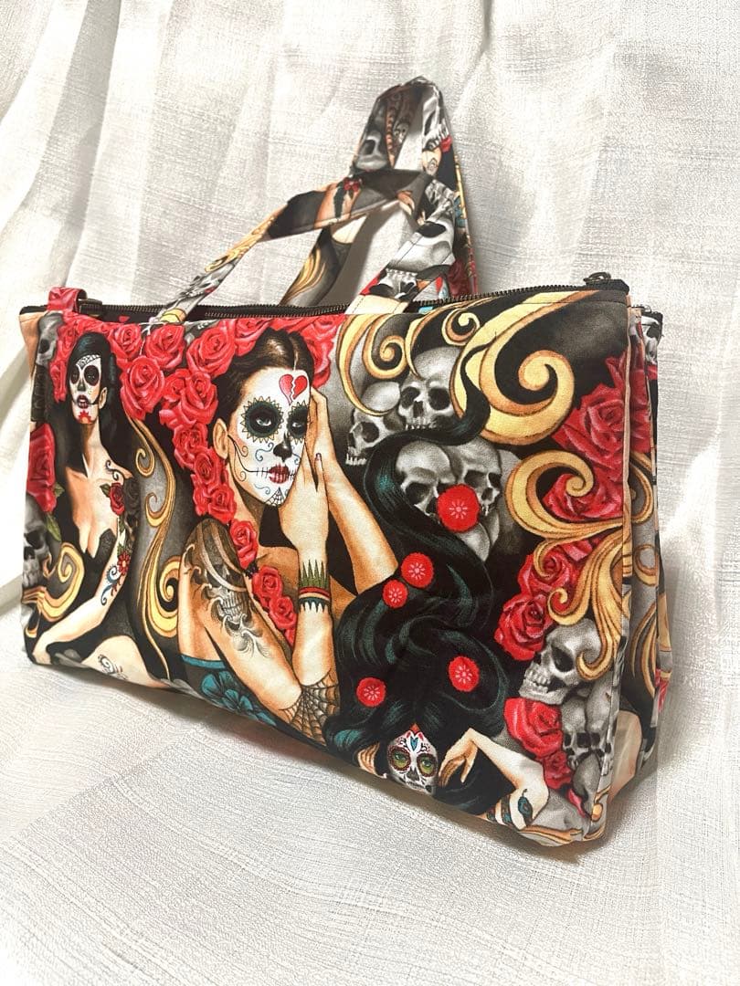 希少　ワンメイク　ハンドメイド　トートバッグ　　アレキサンダーヘンリー　bag