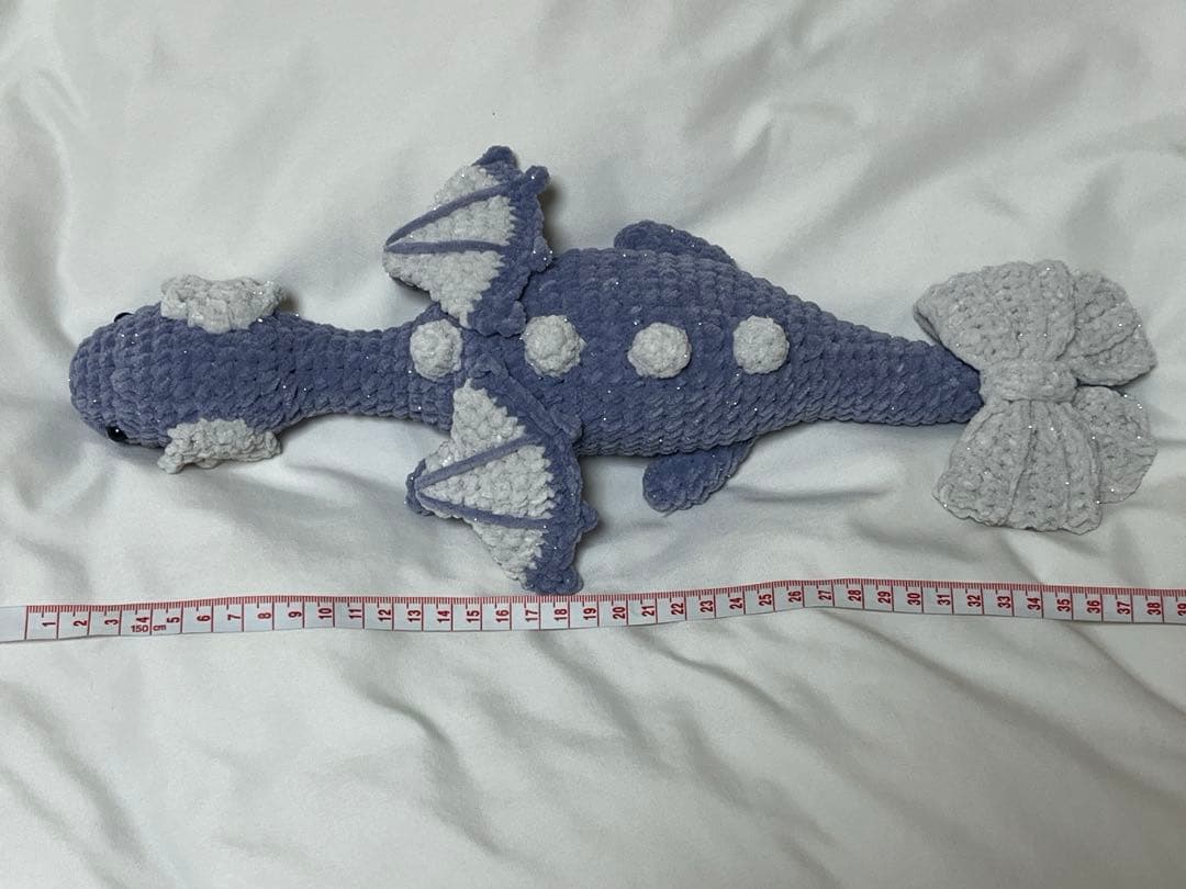 s*様 ドラゴン　ハンドメイド　編みぐるみ　あみぐるみ　編み物