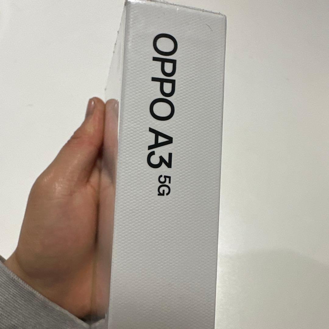 OPPO A3 5G SIMフリー パープル　新品未開封　シュリンク付