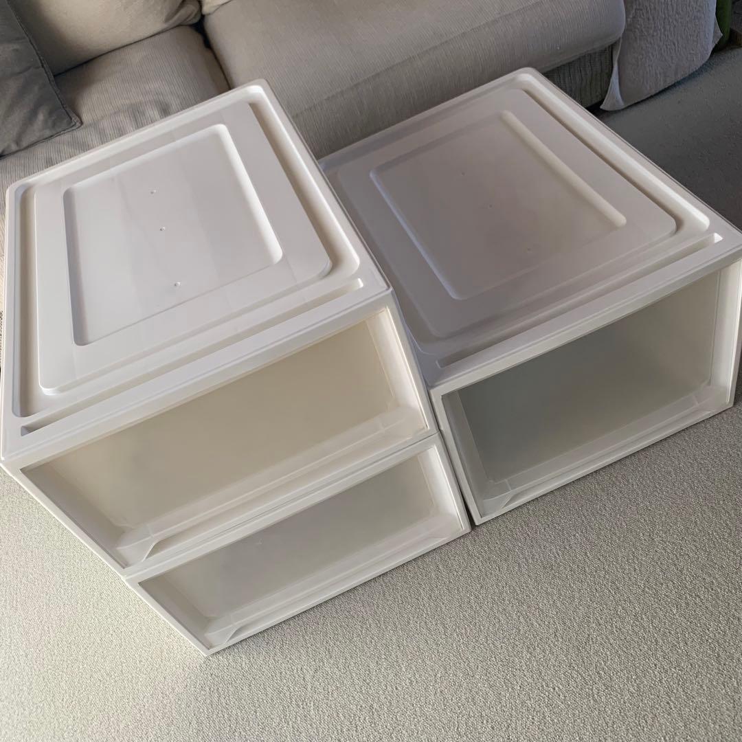 アイリスオーヤマ　ロングチェスト　衣装ケース　引き出し　収納ケース　3個セット