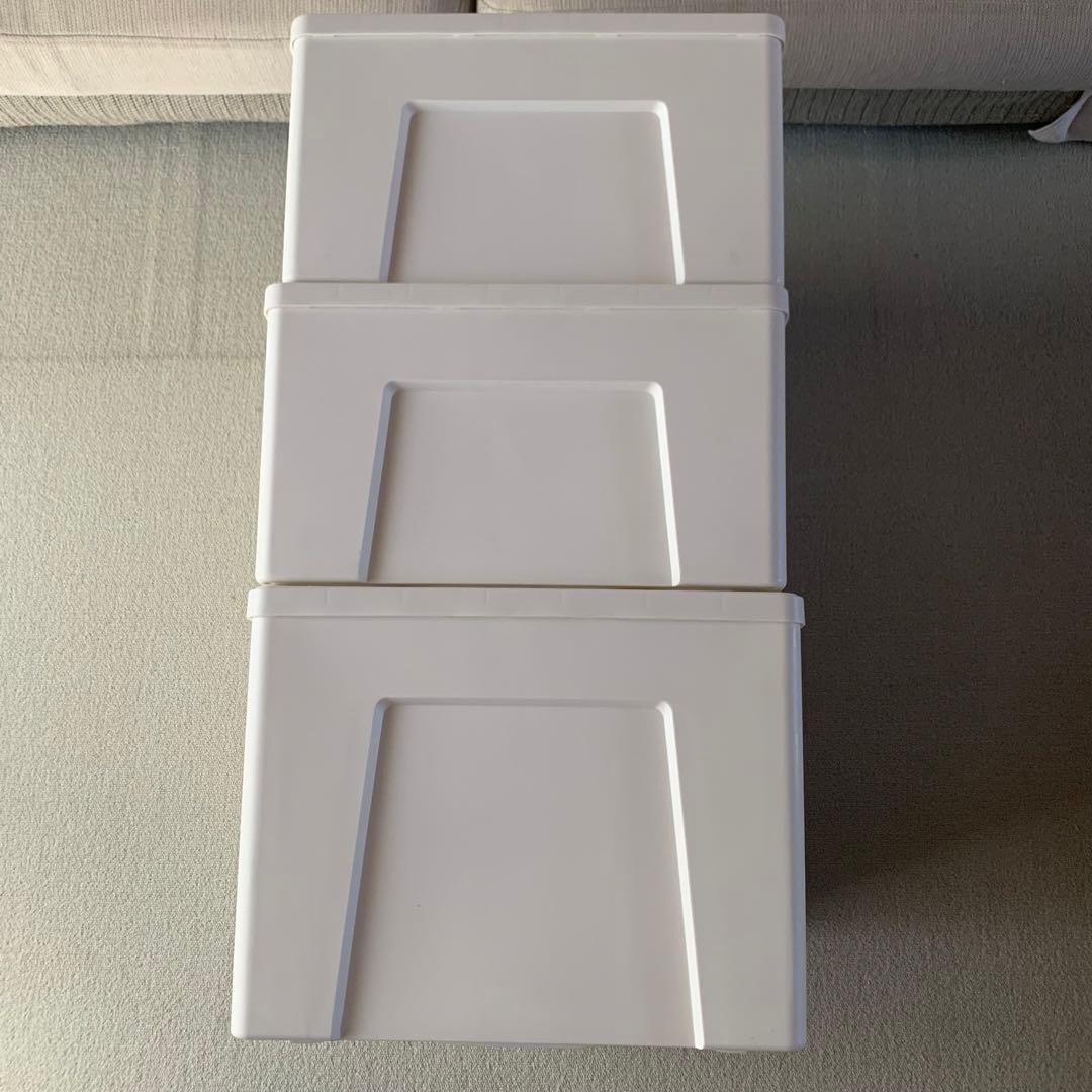 アイリスオーヤマ　ロングチェスト　衣装ケース　引き出し　収納ケース　3個セット