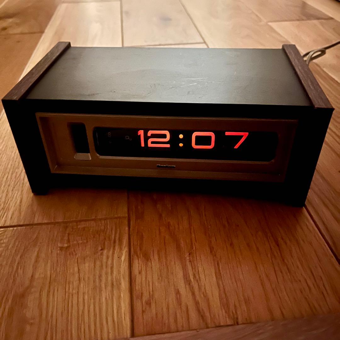 【昭和レトロ】三協精機　ザックス DT-572(572Z) パタパタ時計【希少】