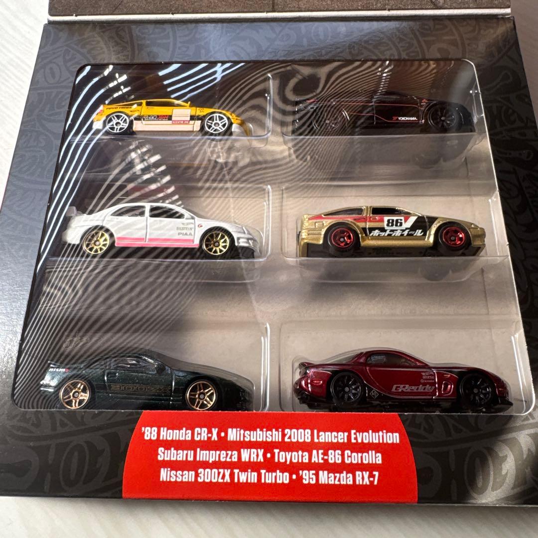 Hot Wheels JDM ミニカーセット 6台