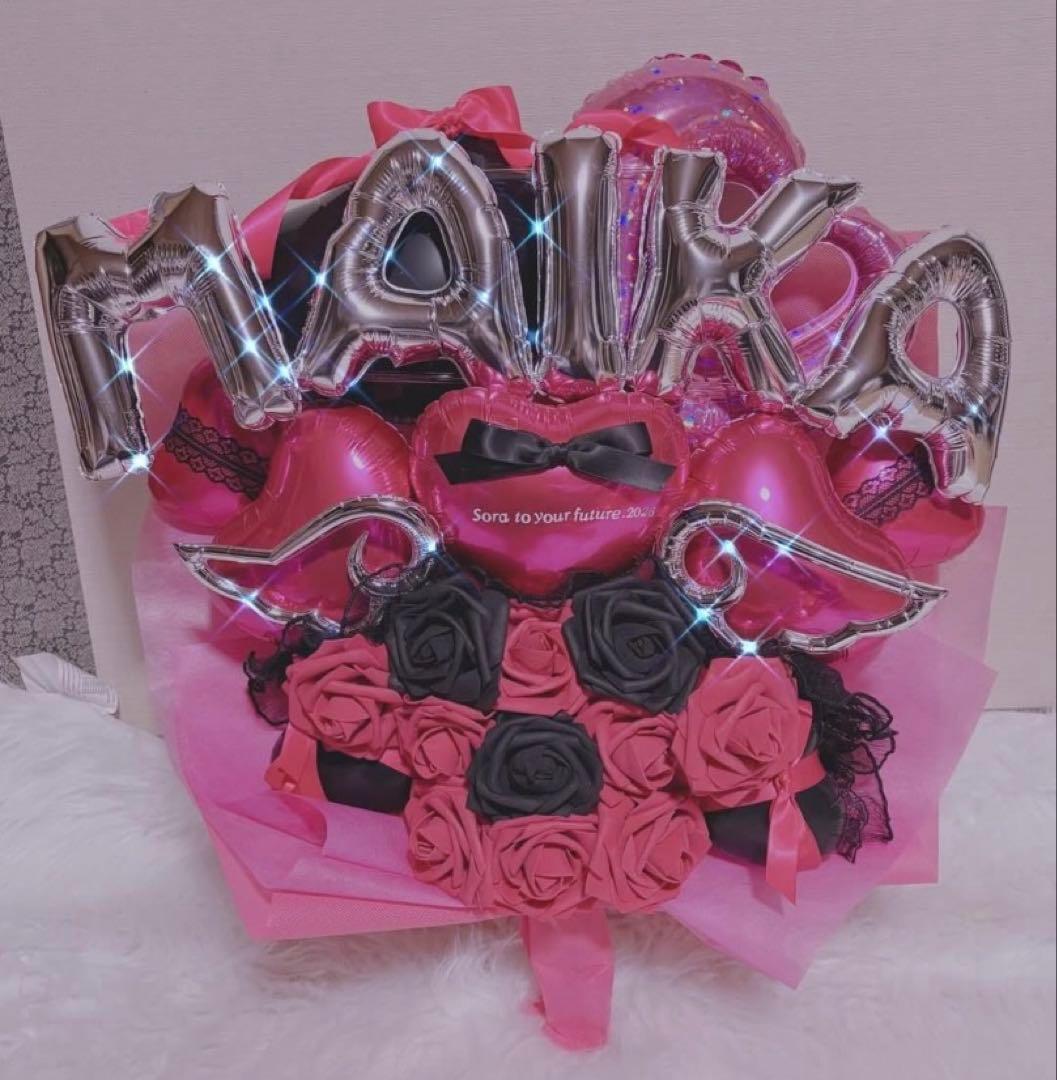 バルーンギフト　バルーンアレンジ 生誕祭　推し　祝花　フラスタ　卓フラ