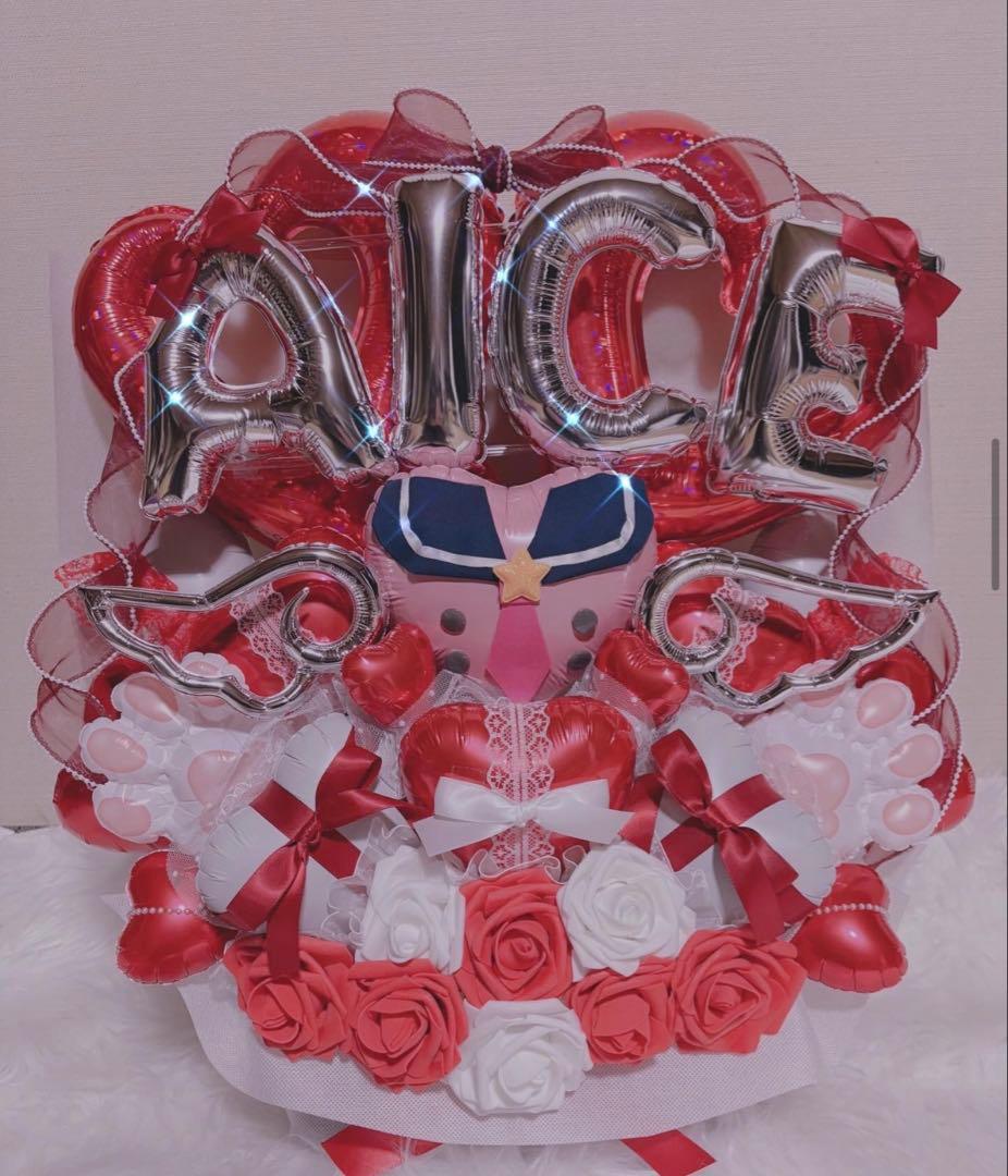 バルーンギフト　バルーンアレンジ 生誕祭　推し　祝花　フラスタ　卓フラ