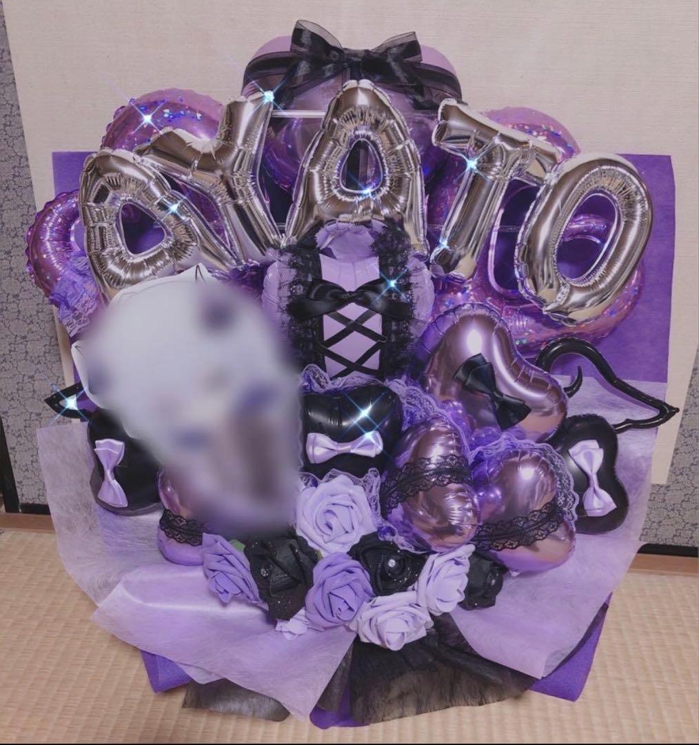 バルーンギフト　バルーンアレンジ 生誕祭　推し　祝花　フラスタ　卓フラ