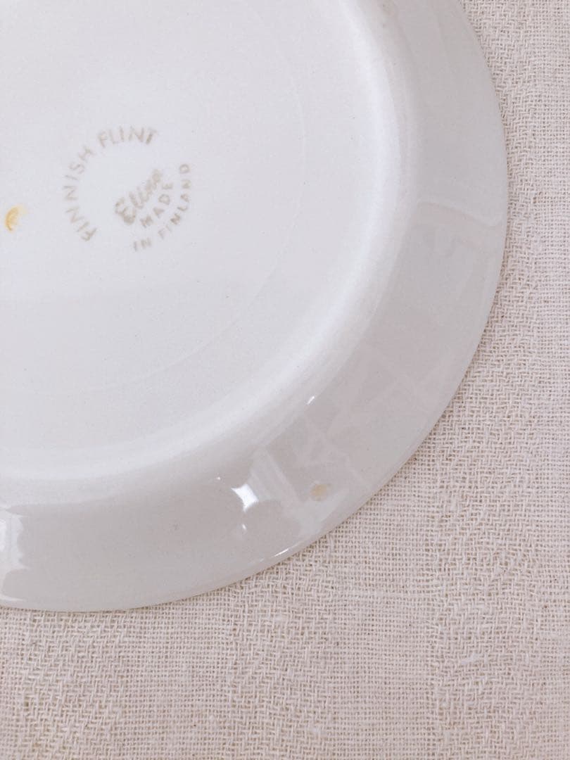 フィンランドヴィンテージ　FINNISH FLINT Elina プレート
